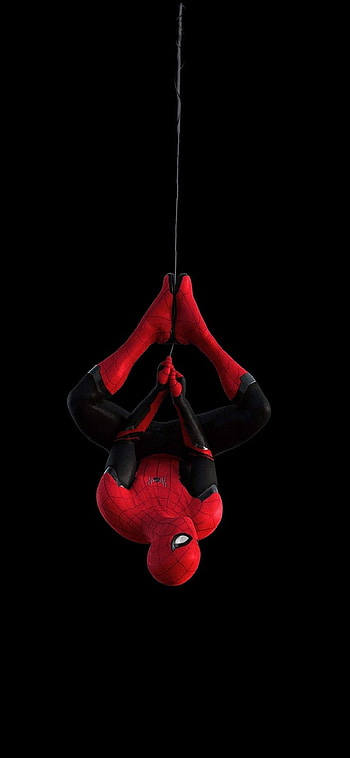Spiderman Amoled Samsung Galaxy Note 1080Ã2340, Spider Man Amoled HD phone wallpaper